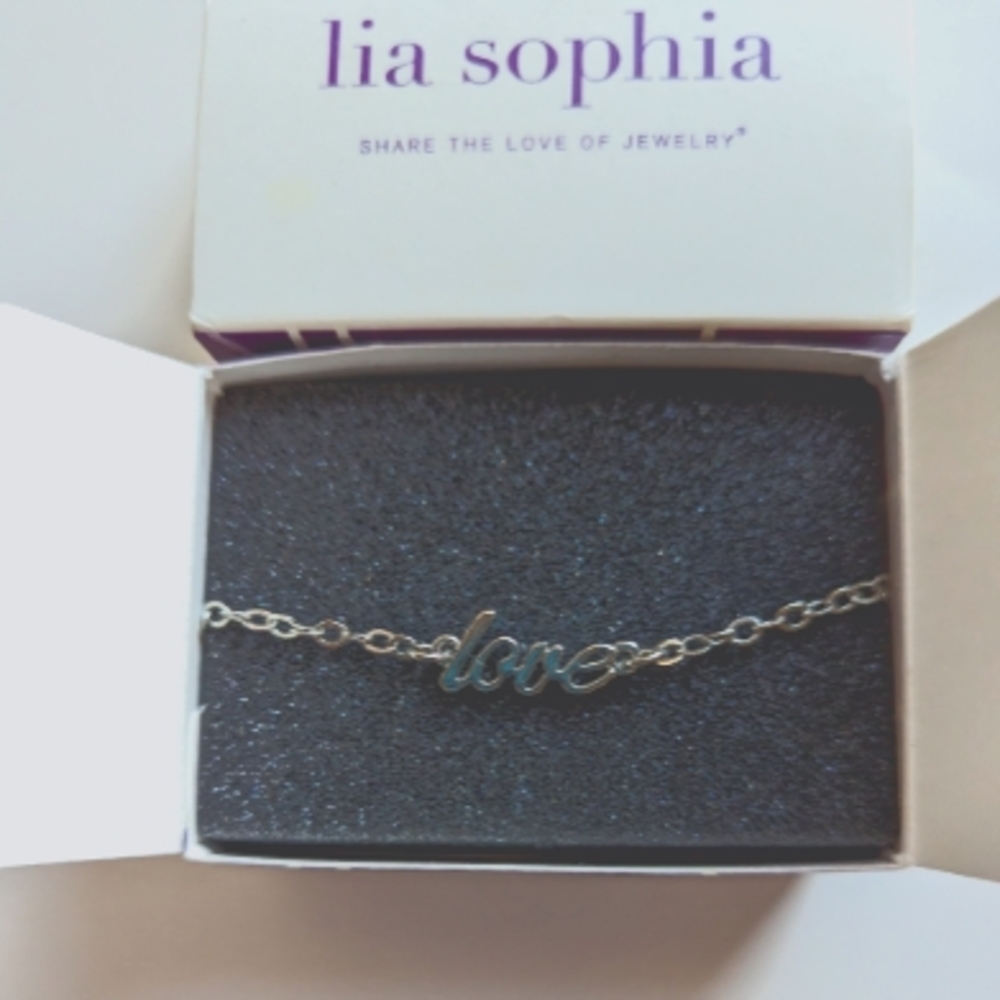 Lia Sophia "Love" Bracelet